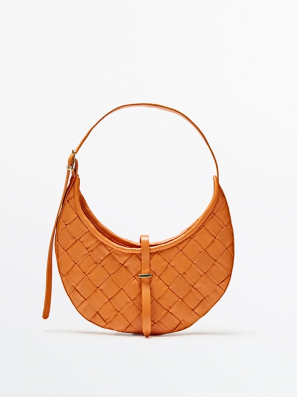 Authentic Massimo Dutti - Leather Shoulder Bag